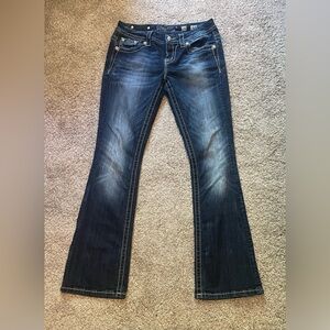 Miss Me - Signature Boot Cut Jeans. Size 28